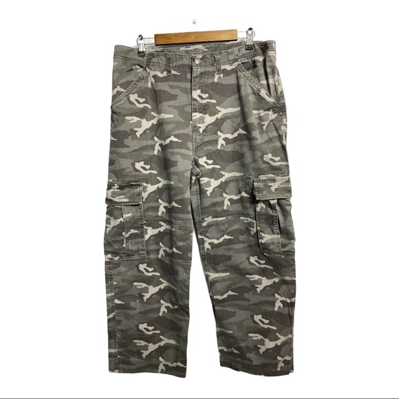 Harley-Davidson Other - Harley-Davidson Camo Cargo Pants Size 36x30